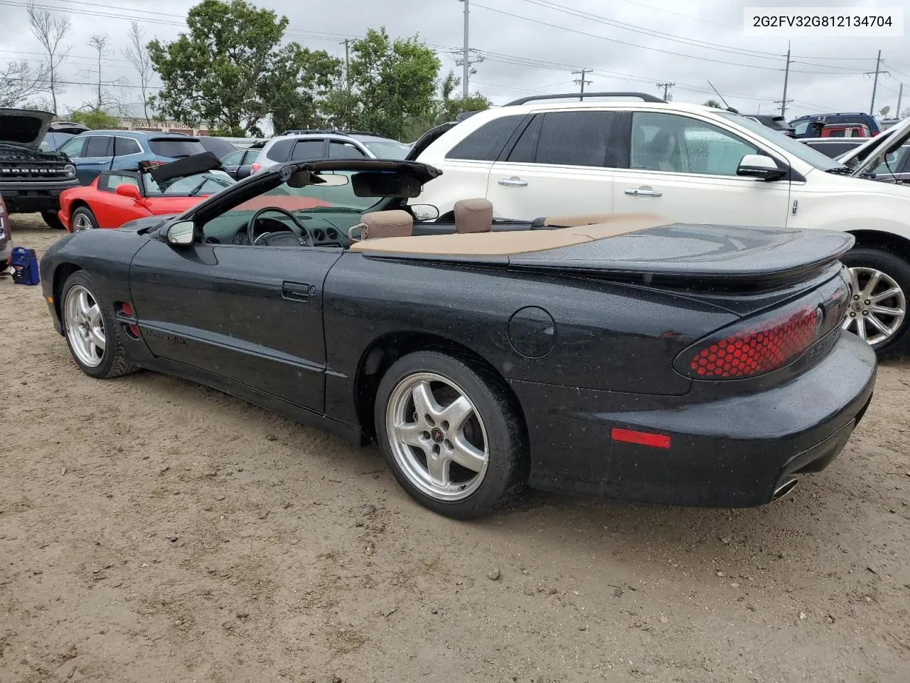 2001 Pontiac Firebird Trans Am VIN: 2G2FV32G812134704 Lot: 74893594