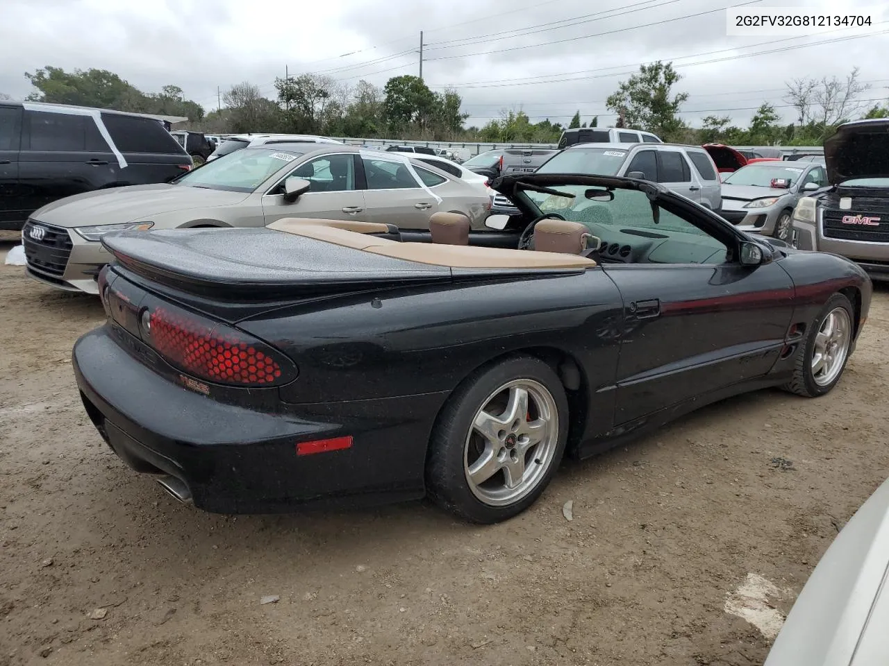 2001 Pontiac Firebird Trans Am VIN: 2G2FV32G812134704 Lot: 74893594