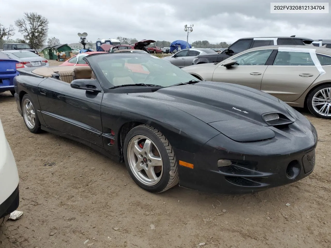 2001 Pontiac Firebird Trans Am VIN: 2G2FV32G812134704 Lot: 74893594