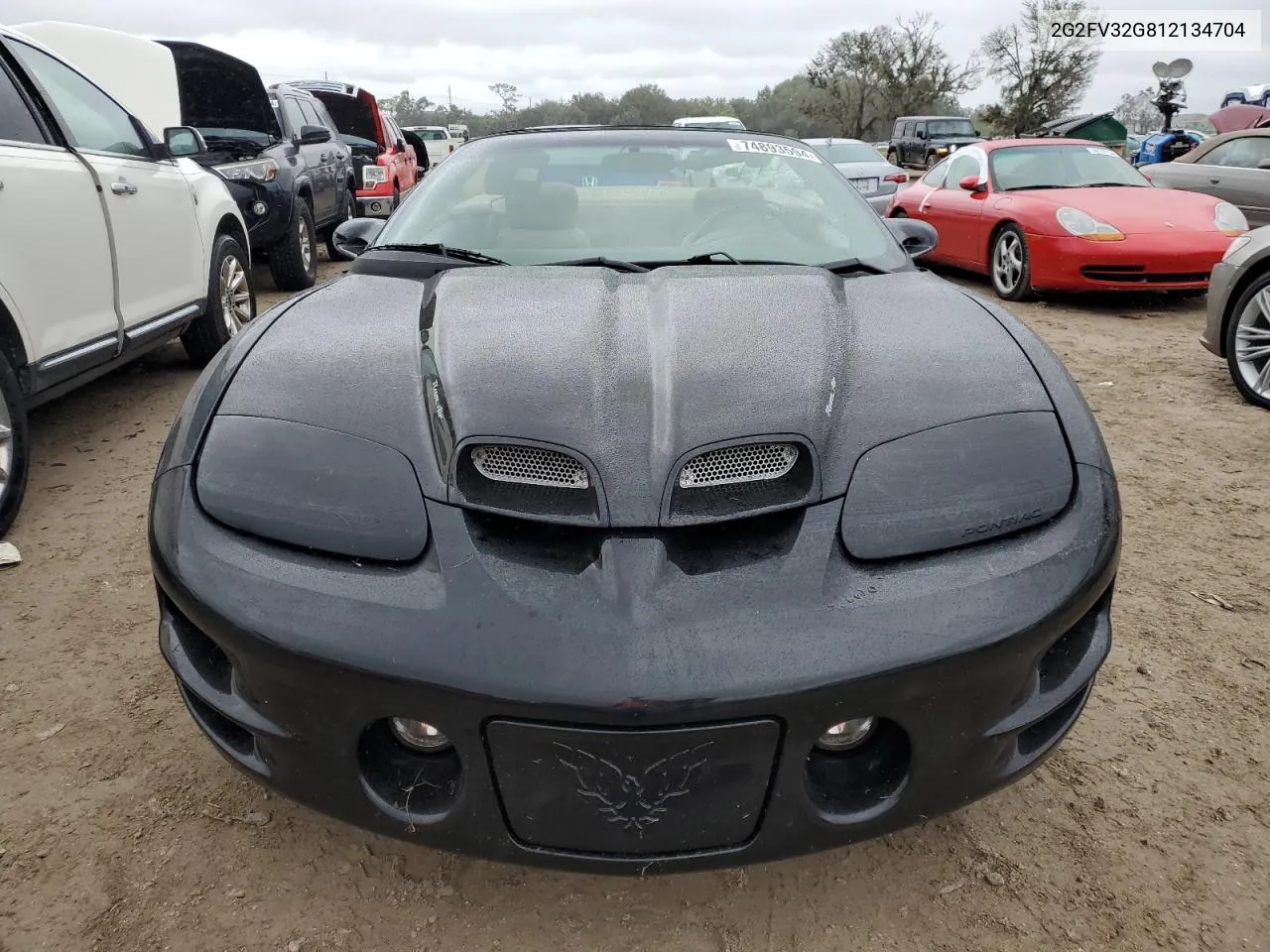 2001 Pontiac Firebird Trans Am VIN: 2G2FV32G812134704 Lot: 74893594