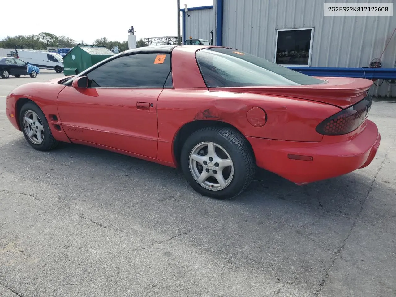 2001 Pontiac Firebird VIN: 2G2FS22K812122608 Lot: 75337064