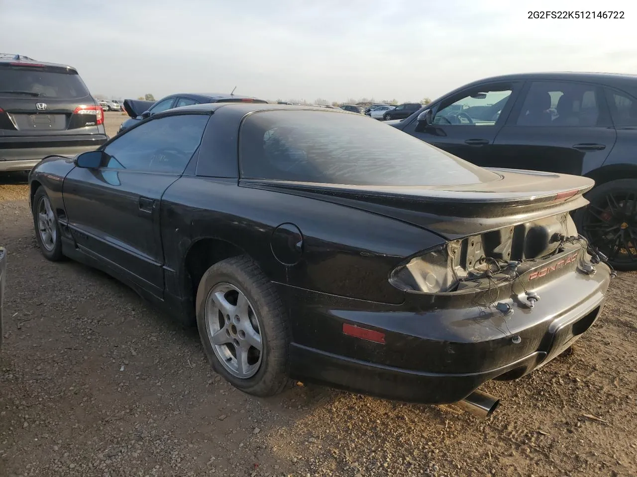 2001 Pontiac Firebird VIN: 2G2FS22K512146722 Lot: 78501634