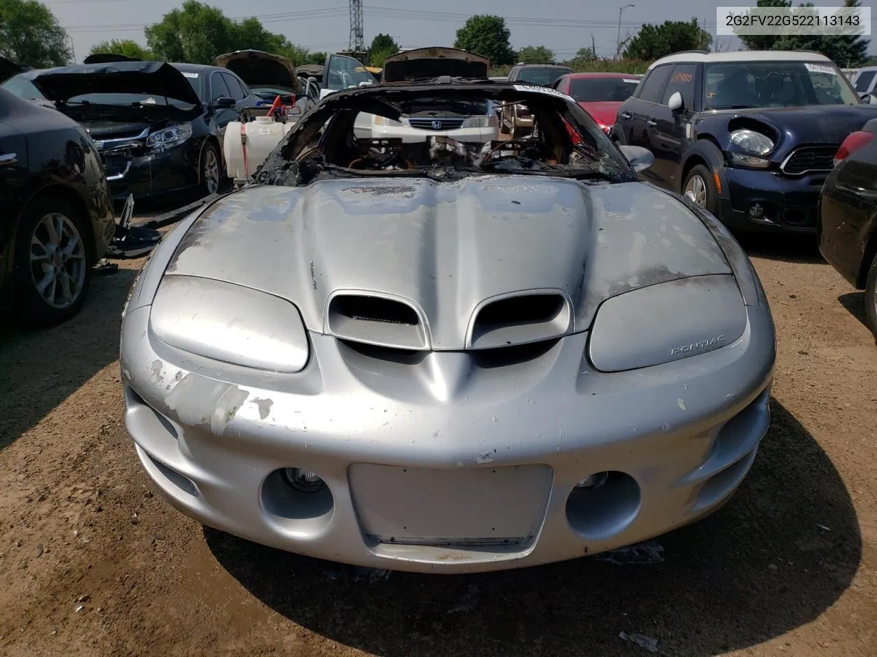 2G2FV22G522113143 2002 Pontiac Firebird Formula