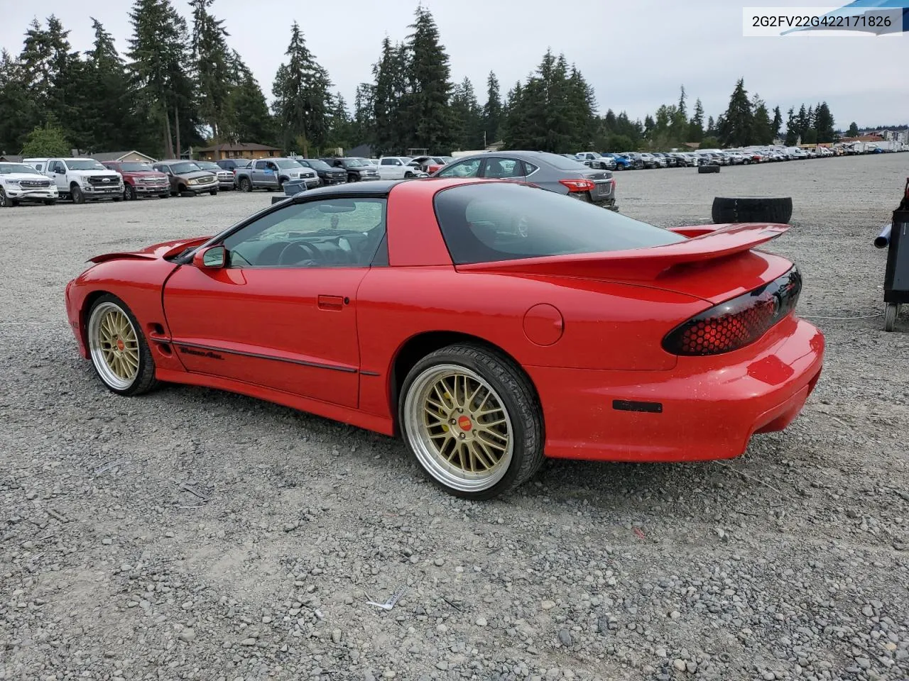 2002 Pontiac Firebird Formula VIN: 2G2FV22G422171826 Lot: 71666634