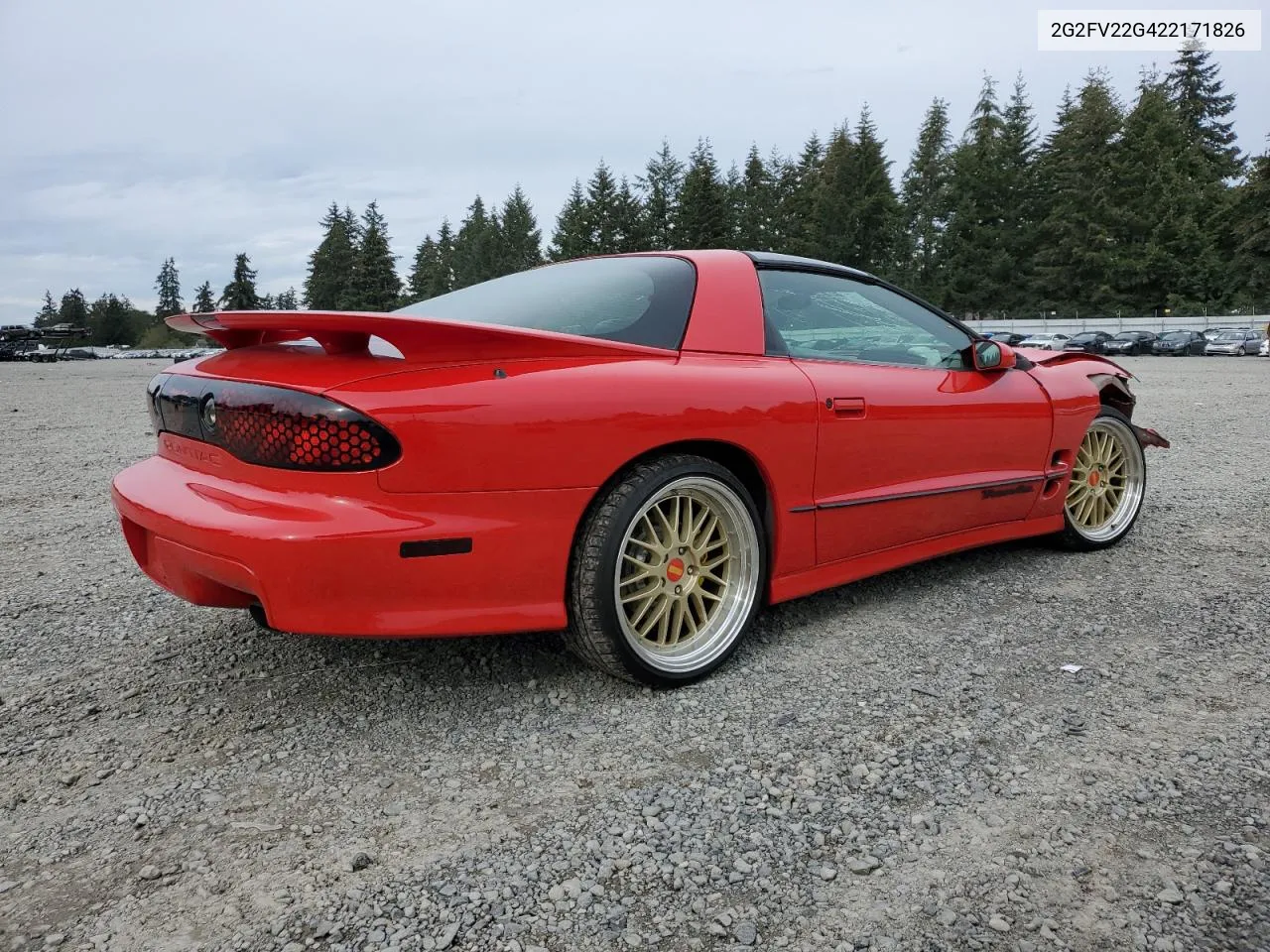 2002 Pontiac Firebird Formula VIN: 2G2FV22G422171826 Lot: 71666634