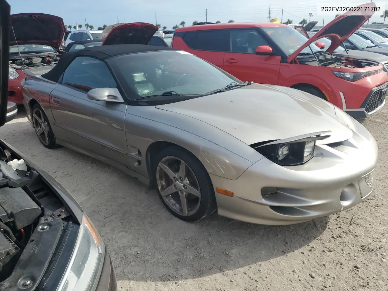 2002 Pontiac Firebird Trans Am VIN: 2G2FV32G022171702 Lot: 74819264