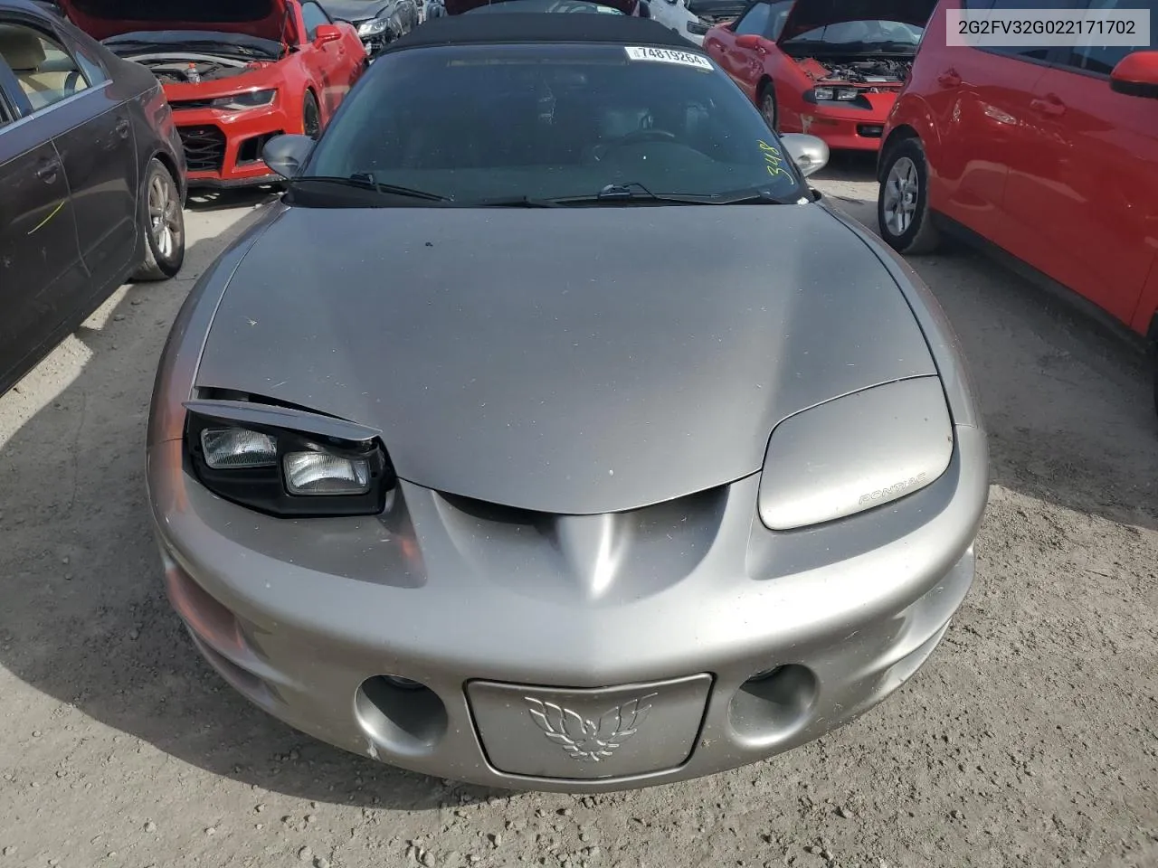 2002 Pontiac Firebird Trans Am VIN: 2G2FV32G022171702 Lot: 74819264