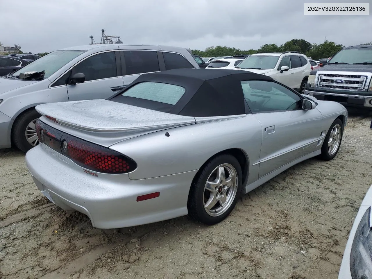 2002 Pontiac Firebird Trans Am VIN: 2G2FV32GX22126136 Lot: 74893254