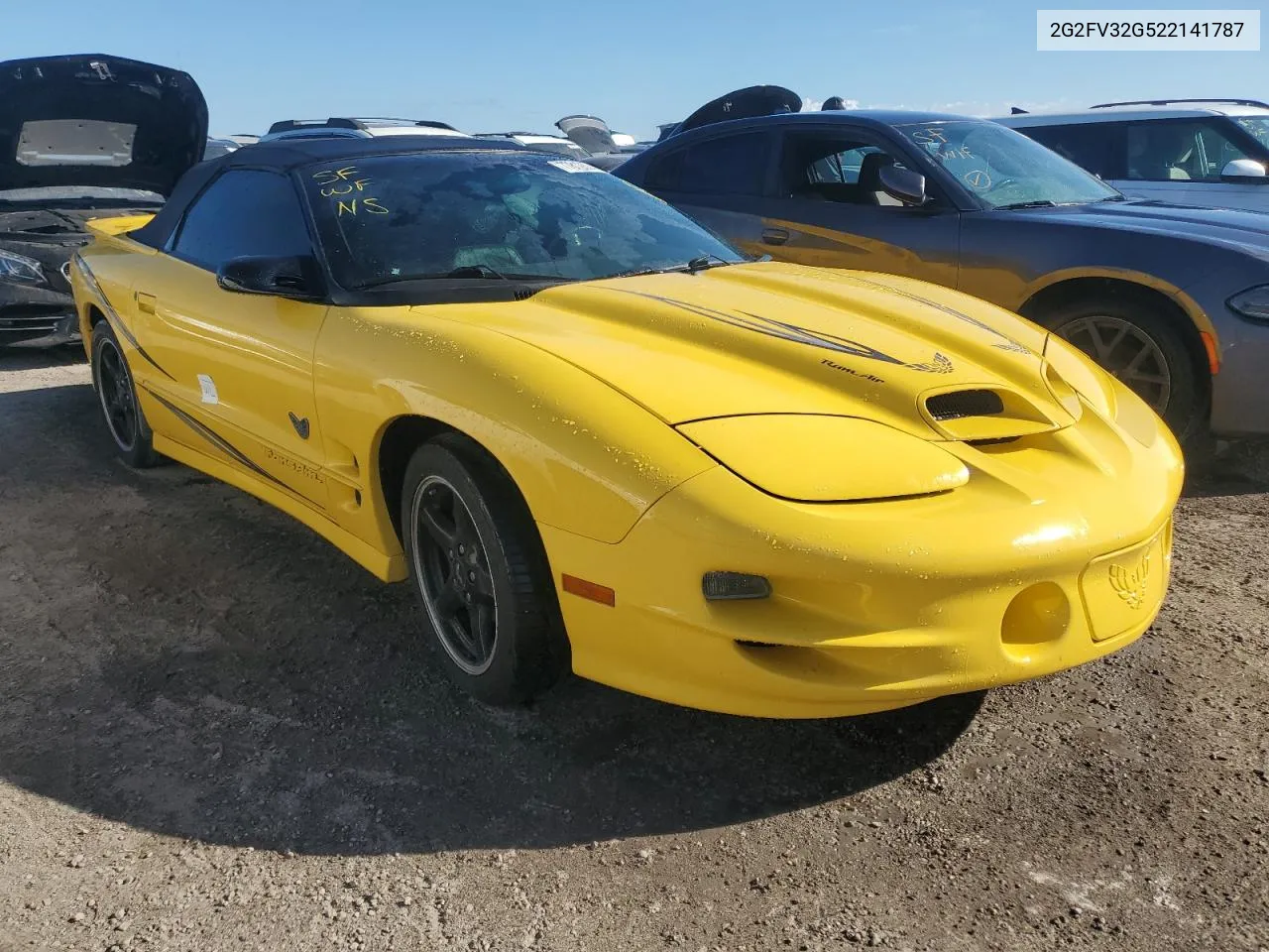 2002 Pontiac Firebird Trans Am VIN: 2G2FV32G522141787 Lot: 77812874