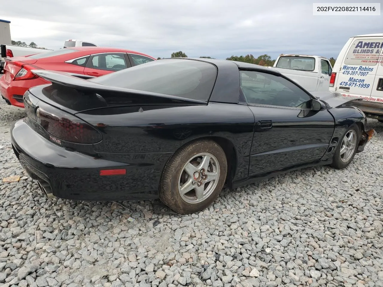 2002 Pontiac Firebird Formula VIN: 2G2FV22G822114416 Lot: 80131354