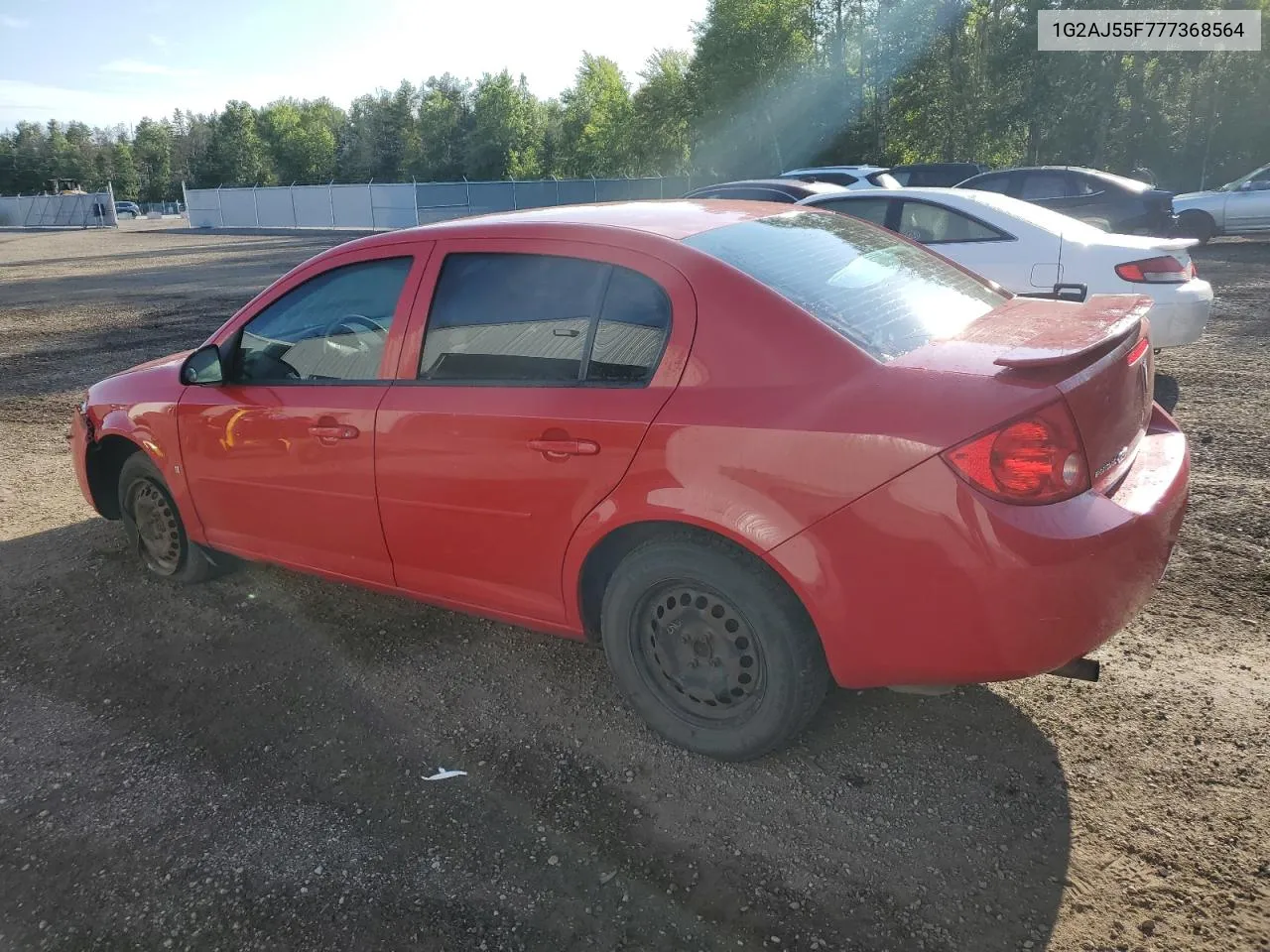 2007 Pontiac G5 VIN: 1G2AJ55F777368564 Lot: 61833274