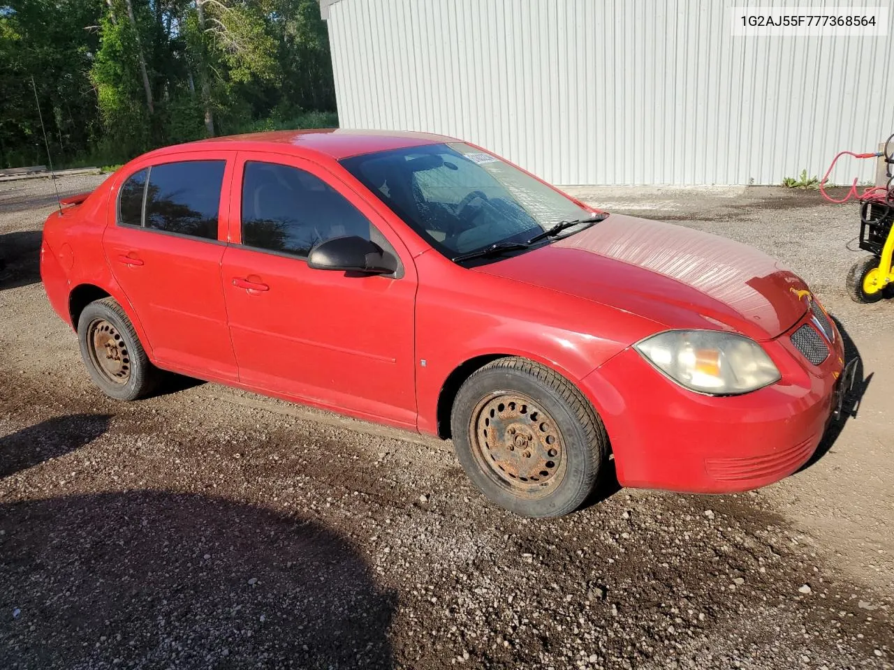 2007 Pontiac G5 VIN: 1G2AJ55F777368564 Lot: 61833274