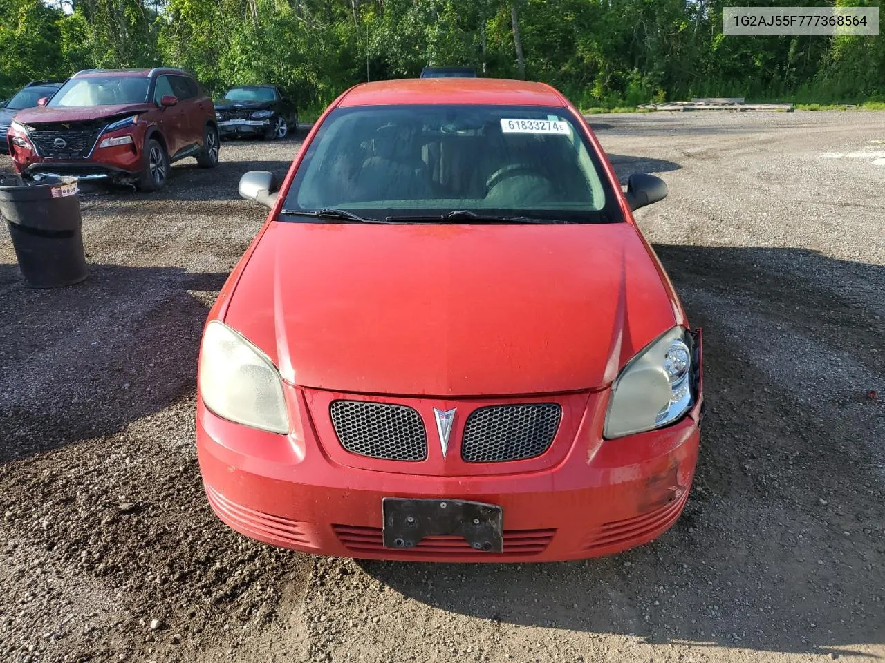 2007 Pontiac G5 VIN: 1G2AJ55F777368564 Lot: 61833274