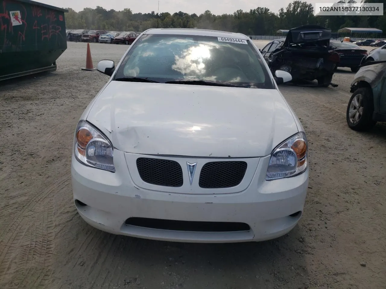 2007 Pontiac G5 Gt VIN: 1G2AN15B377130334 Lot: 69493444