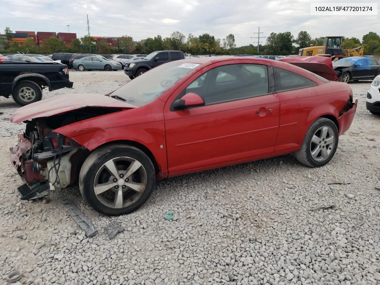 2007 Pontiac G5 VIN: 1G2AL15F477201274 Lot: 71182324