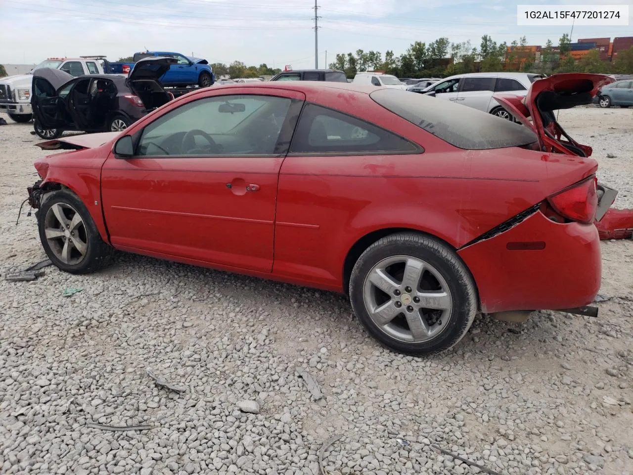 2007 Pontiac G5 VIN: 1G2AL15F477201274 Lot: 71182324