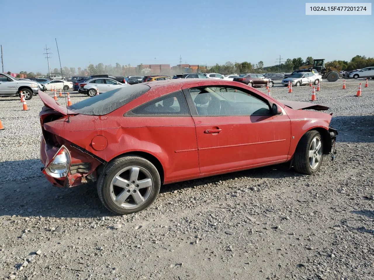 2007 Pontiac G5 VIN: 1G2AL15F477201274 Lot: 71182324