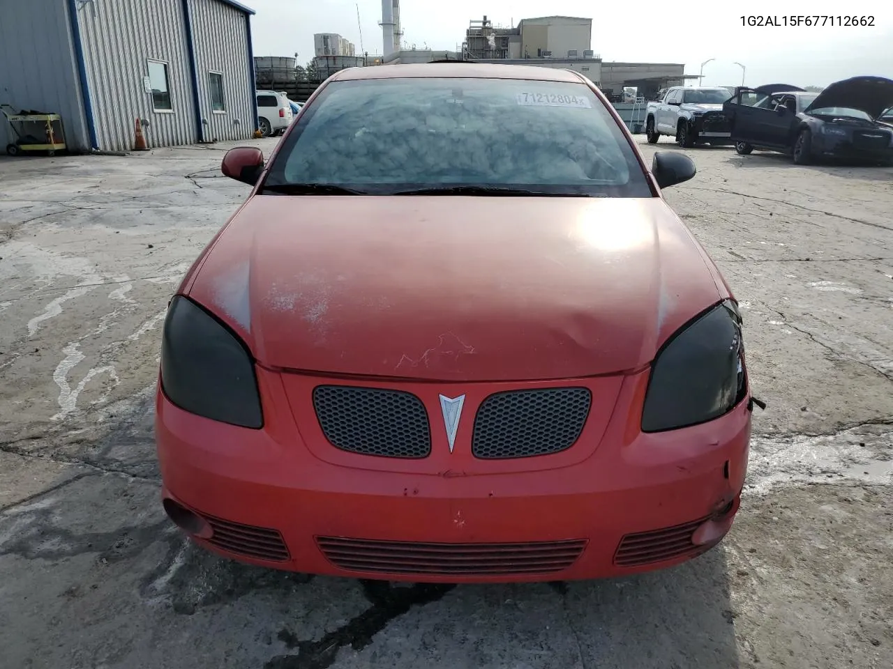 2007 Pontiac G5 VIN: 1G2AL15F677112662 Lot: 71212804