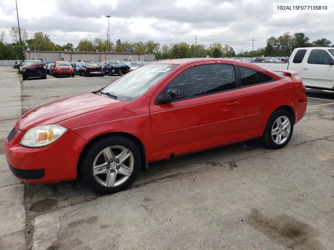 2007 Pontiac G5 VIN: 1G2AL15F077135810 Lot: 72807964