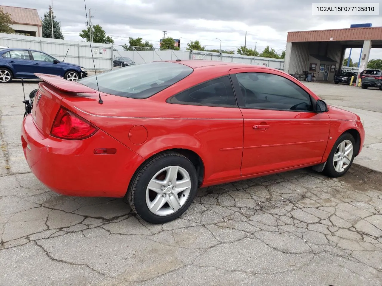 2007 Pontiac G5 VIN: 1G2AL15F077135810 Lot: 72807964