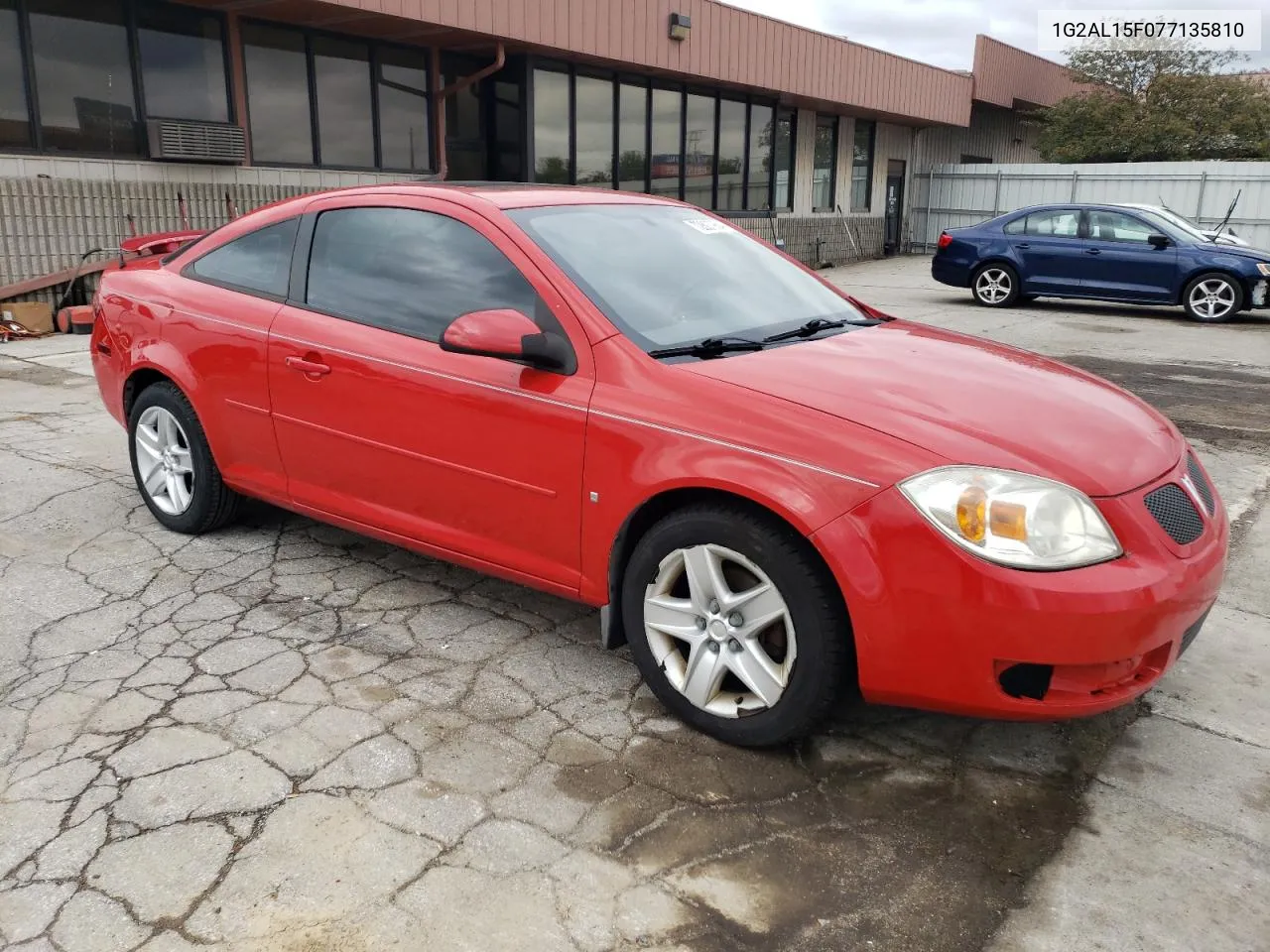 2007 Pontiac G5 VIN: 1G2AL15F077135810 Lot: 72807964