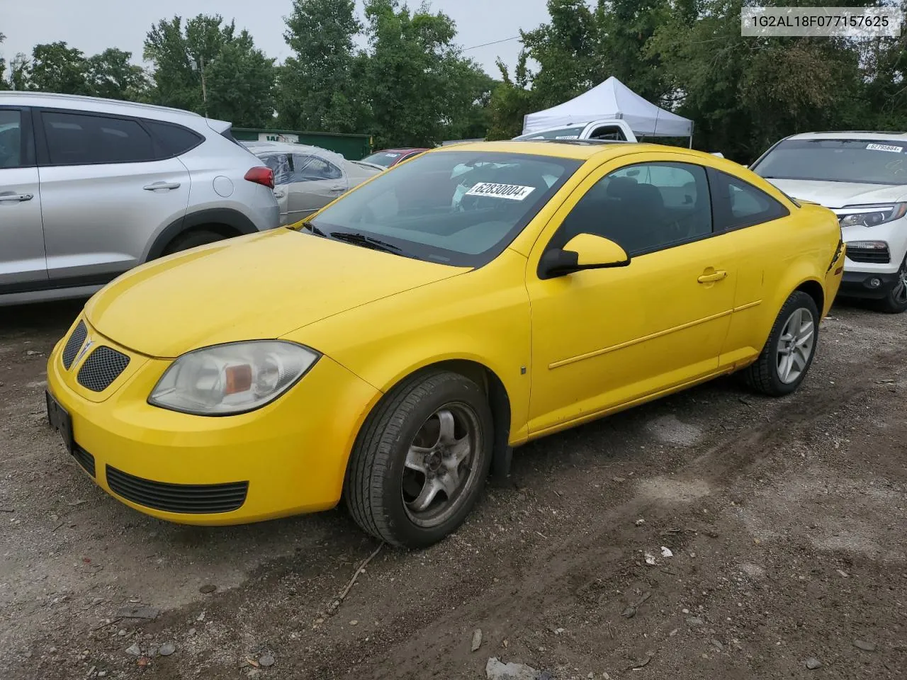 2007 Pontiac G5 VIN: 1G2AL18F077157625 Lot: 73058104