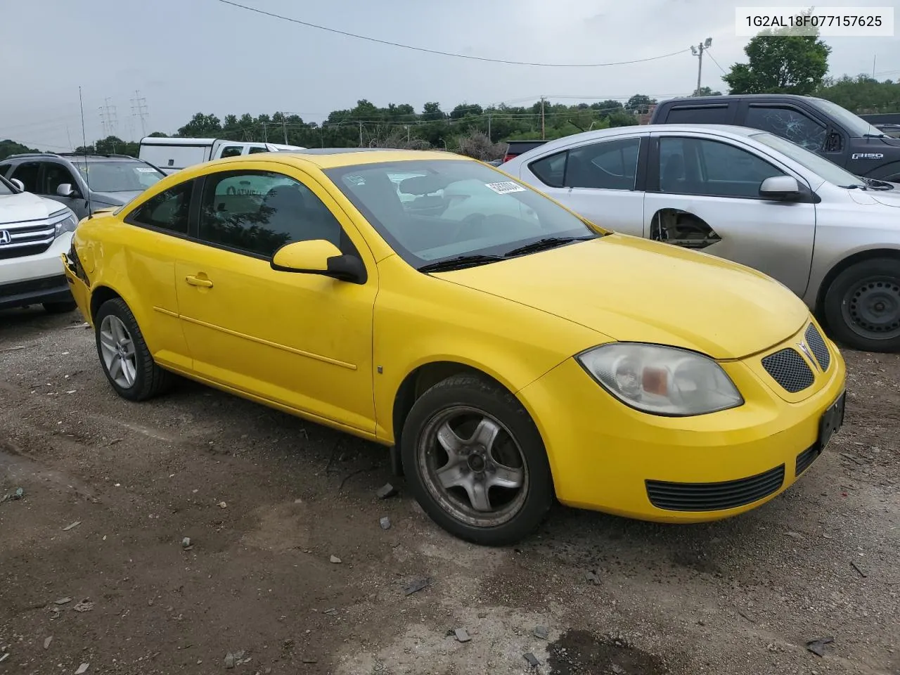 2007 Pontiac G5 VIN: 1G2AL18F077157625 Lot: 73058104