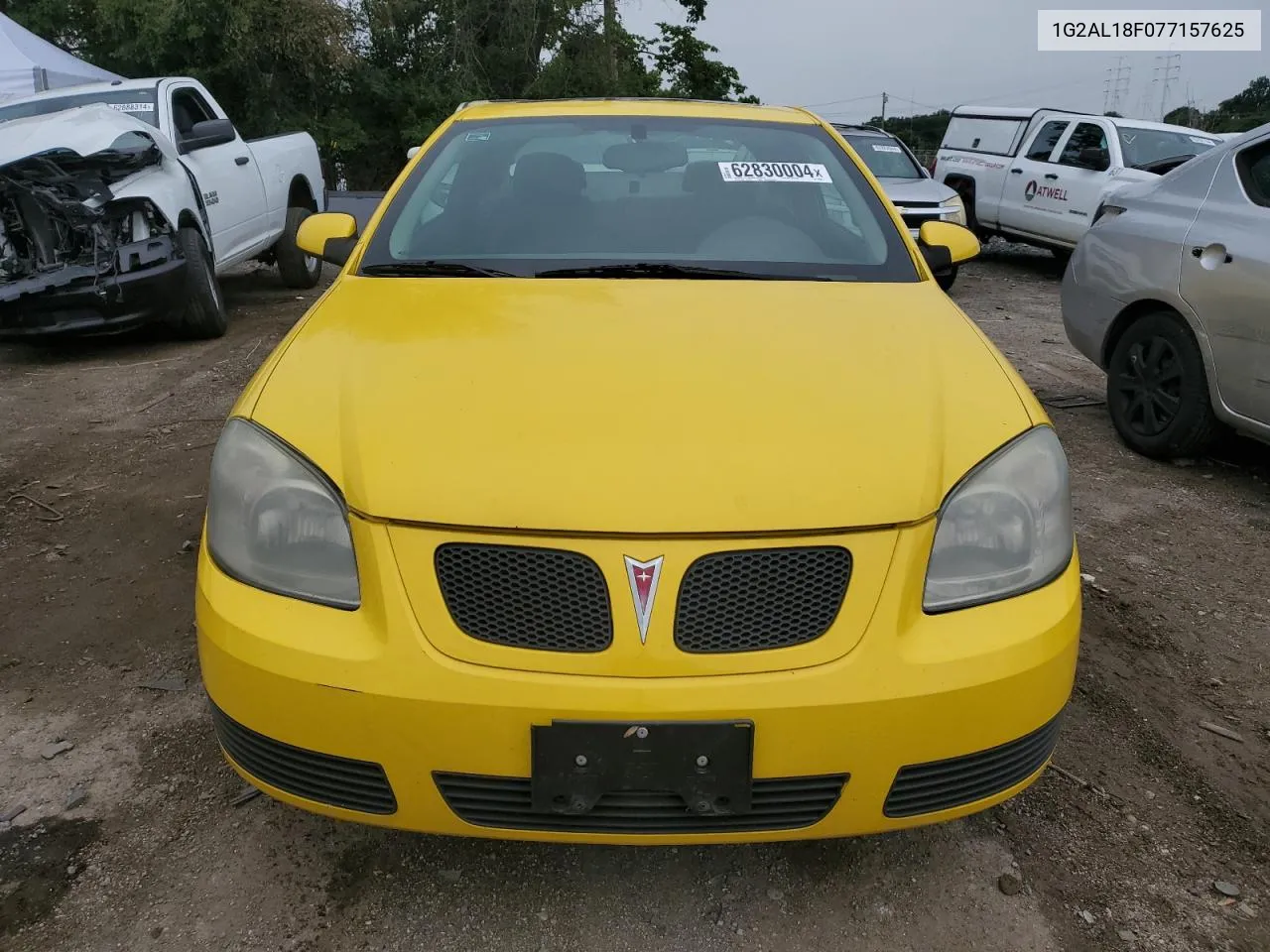 2007 Pontiac G5 VIN: 1G2AL18F077157625 Lot: 73058104