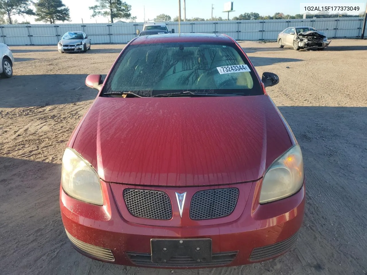 2007 Pontiac G5 VIN: 1G2AL15F177373049 Lot: 73243344