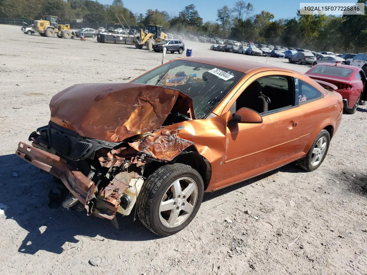 2007 Pontiac G5 VIN: 1G2AL15F077225846 Lot: 76130844