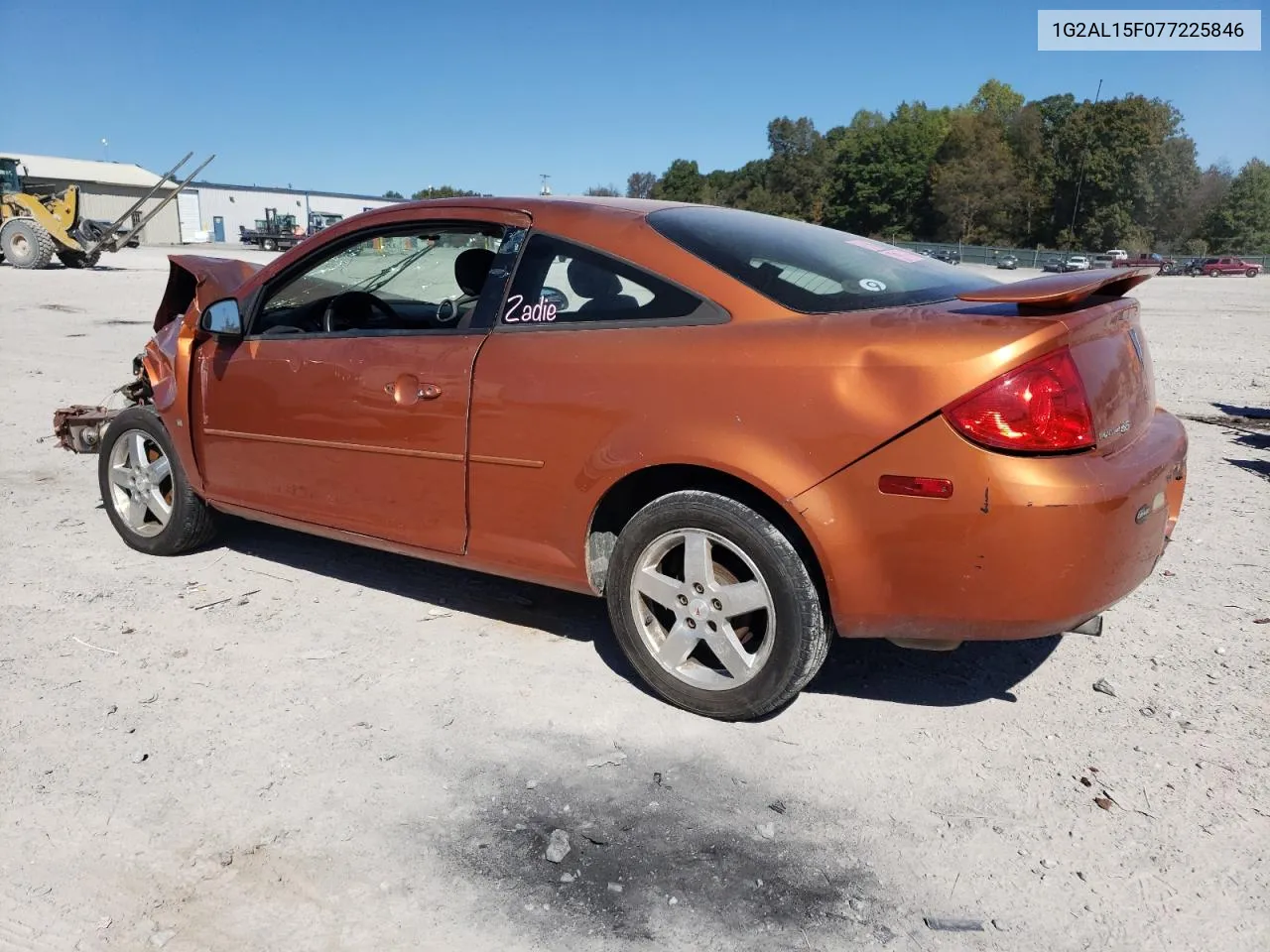 2007 Pontiac G5 VIN: 1G2AL15F077225846 Lot: 76130844