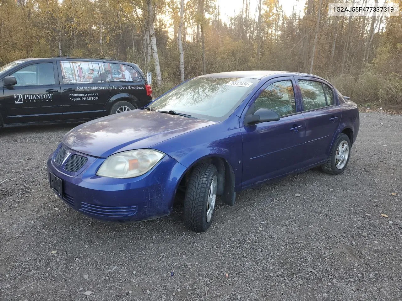 2007 Pontiac G5 VIN: 1G2AJ55F477337319 Lot: 76913484