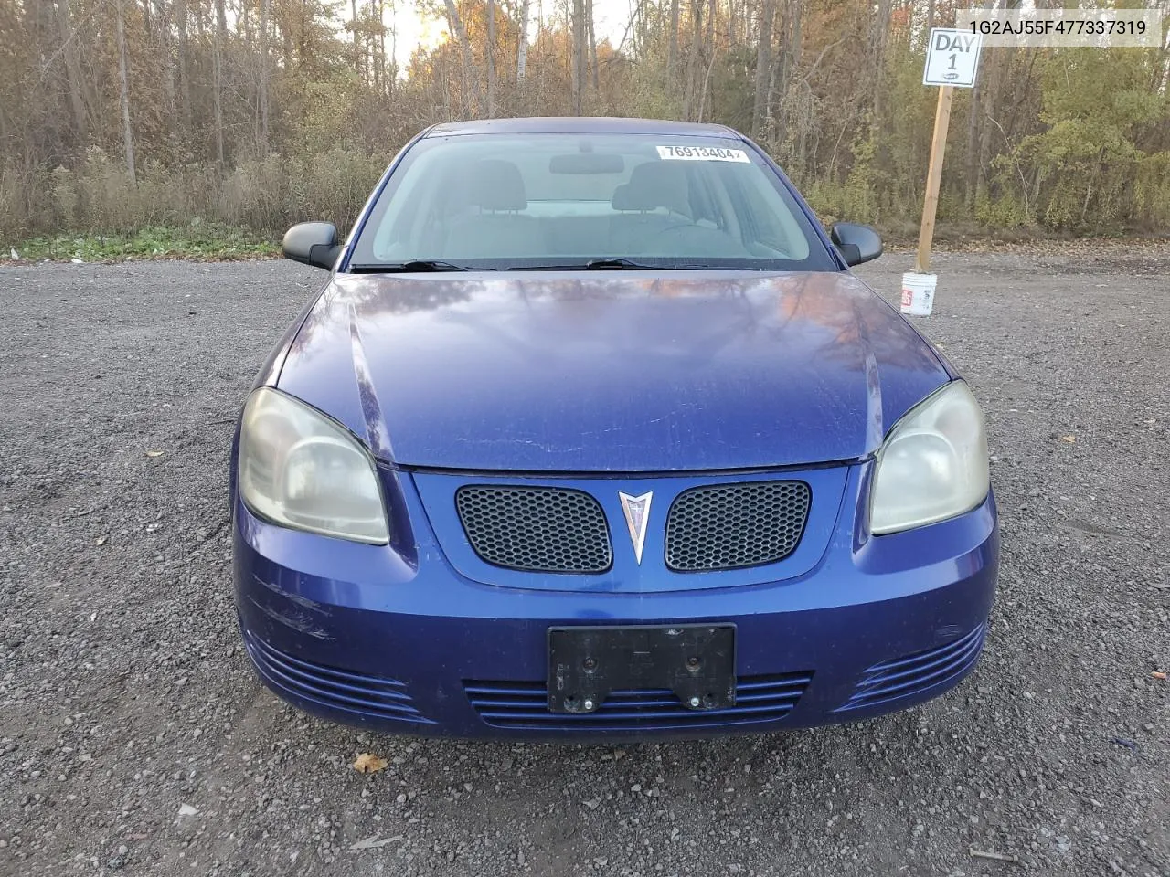 2007 Pontiac G5 VIN: 1G2AJ55F477337319 Lot: 76913484