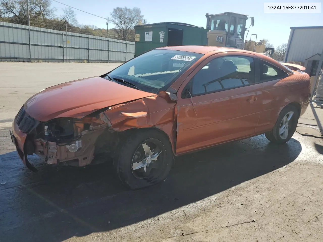 2007 Pontiac G5 VIN: 1G2AL15F377201041 Lot: 77688514