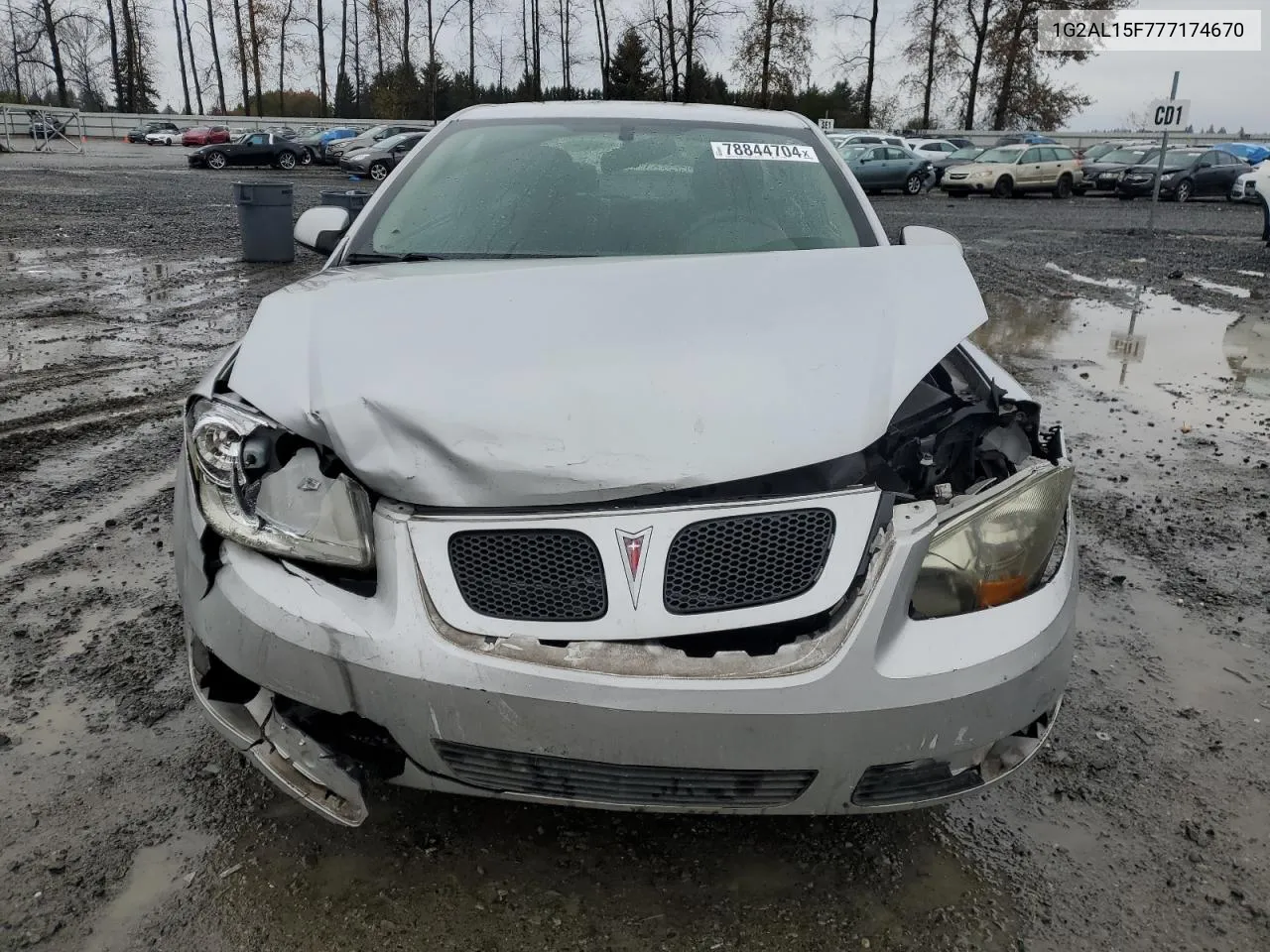 2007 Pontiac G5 VIN: 1G2AL15F777174670 Lot: 78844704