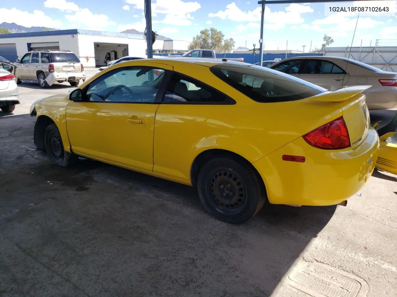 2008 Pontiac G5 VIN: 1G2AL18F087102643 Lot: 68309224