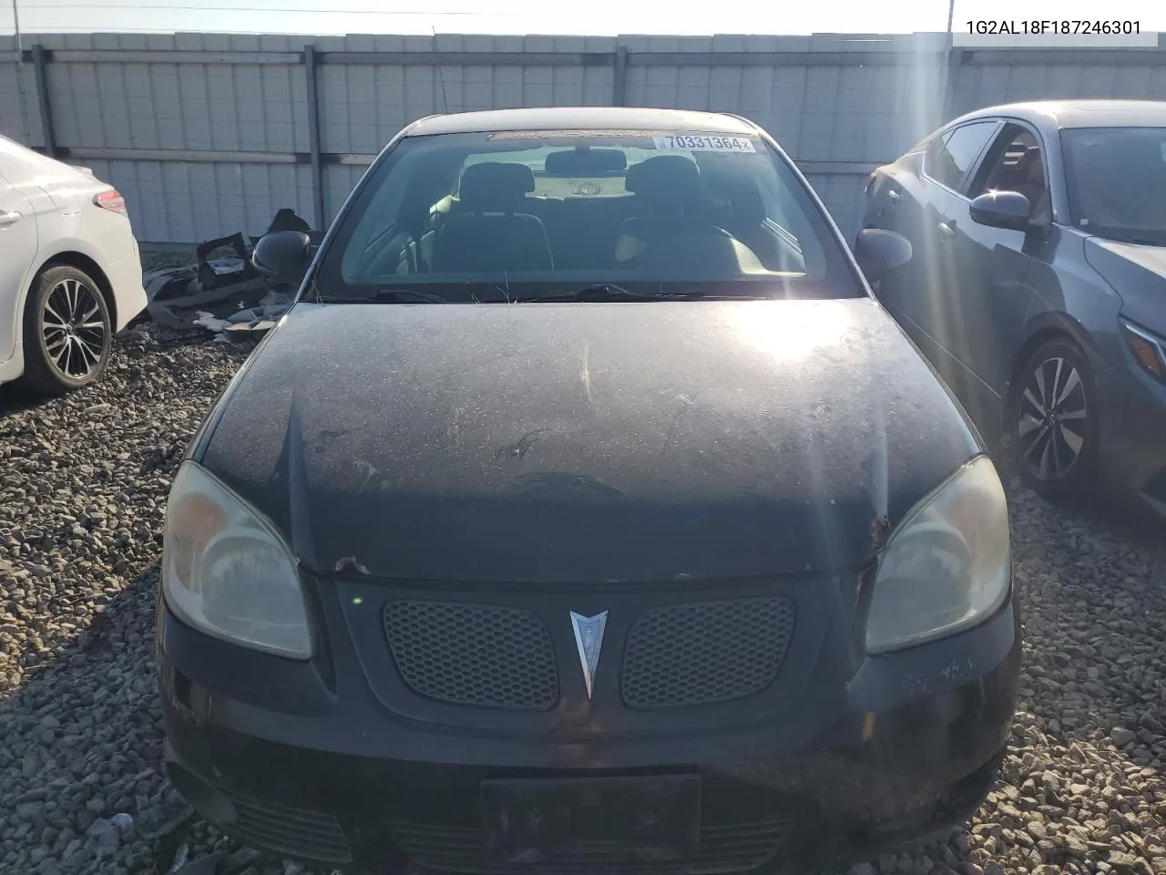 2008 Pontiac G5 VIN: 1G2AL18F187246301 Lot: 70331364