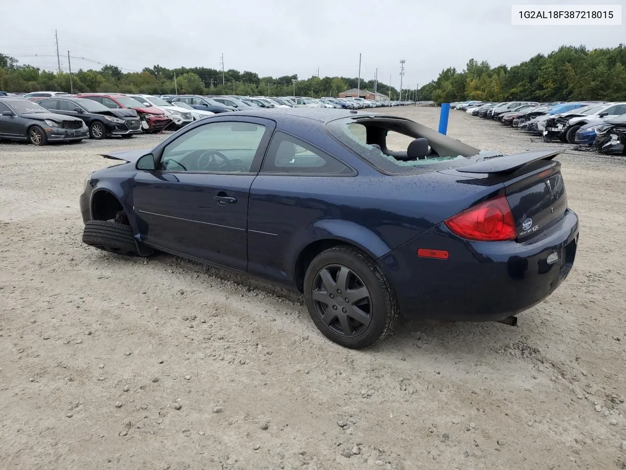 2008 Pontiac G5 VIN: 1G2AL18F387218015 Lot: 72912314