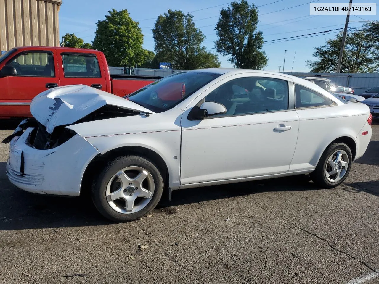 2008 Pontiac G5 VIN: 1G2AL18F487143163 Lot: 73849794