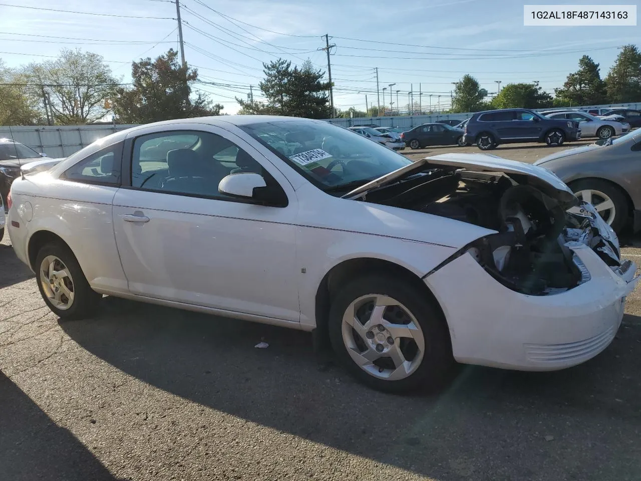 2008 Pontiac G5 VIN: 1G2AL18F487143163 Lot: 73849794