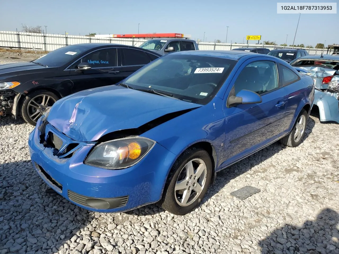 2008 Pontiac G5 VIN: 1G2AL18F787313953 Lot: 73993524