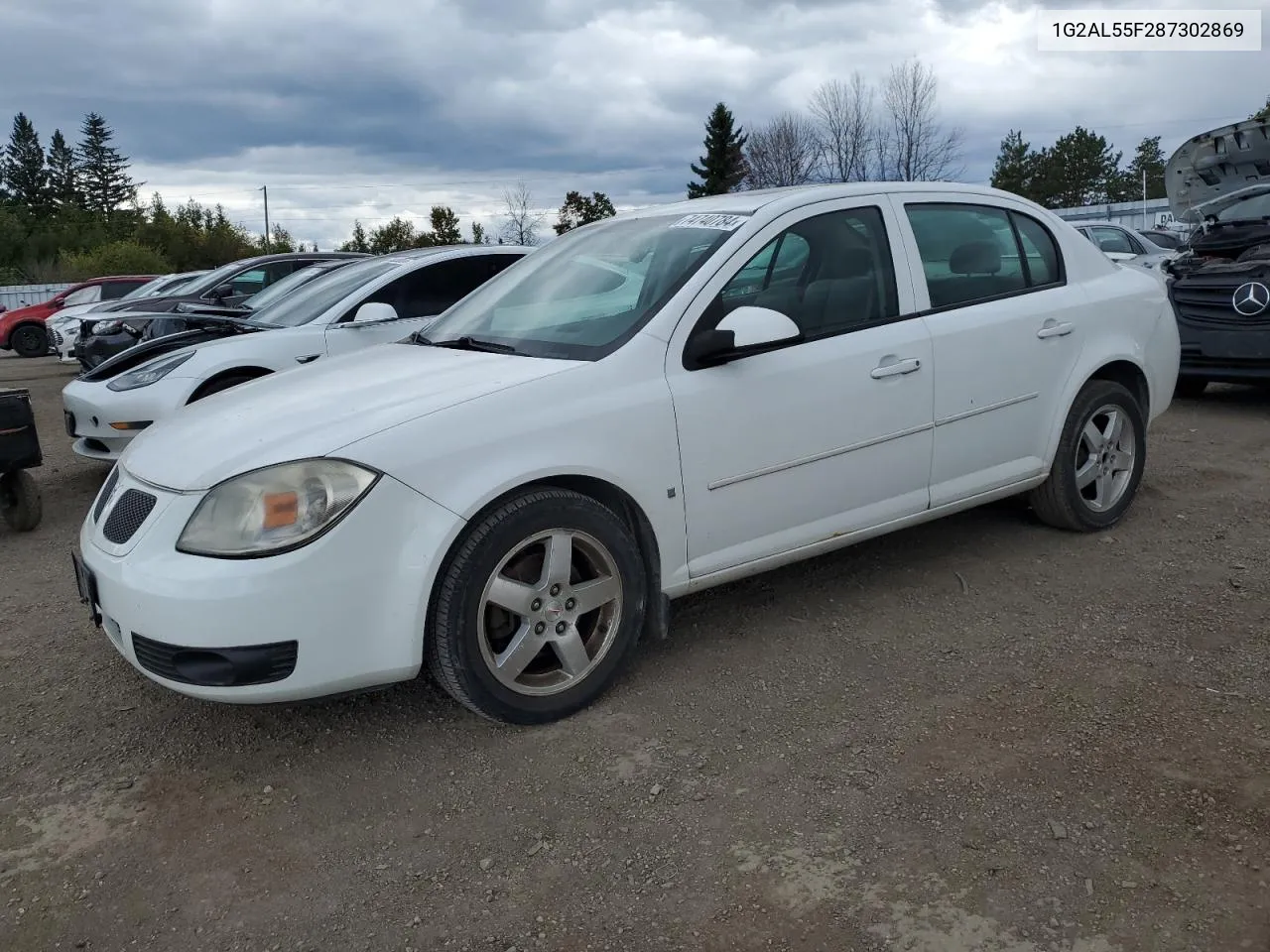 2008 Pontiac G5 Se VIN: 1G2AL55F287302869 Lot: 74740784