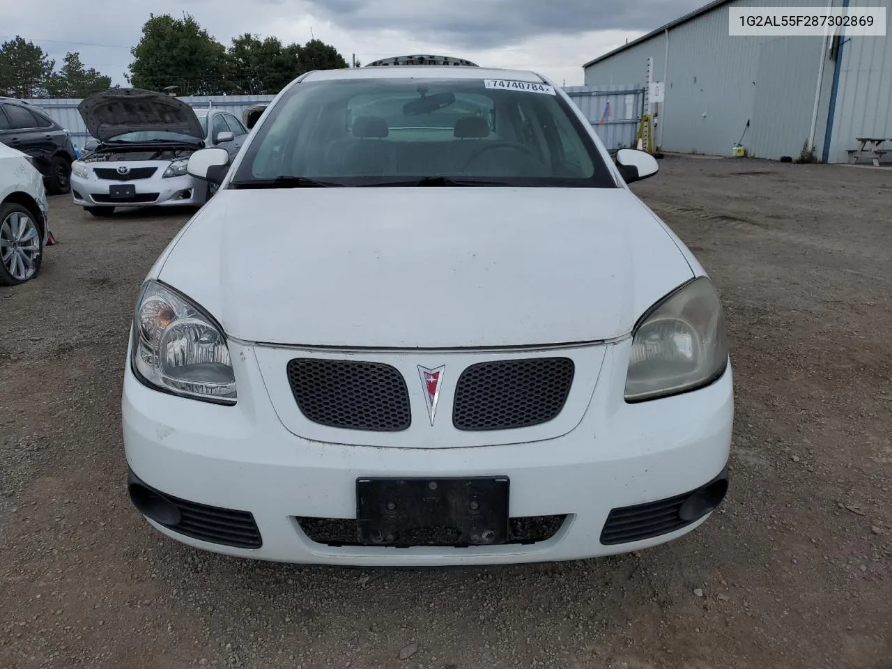 2008 Pontiac G5 Se VIN: 1G2AL55F287302869 Lot: 74740784