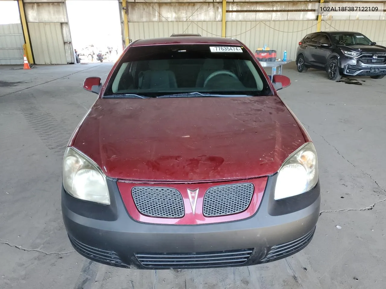 2008 Pontiac G5 VIN: 1G2AL18F387122109 Lot: 77635474