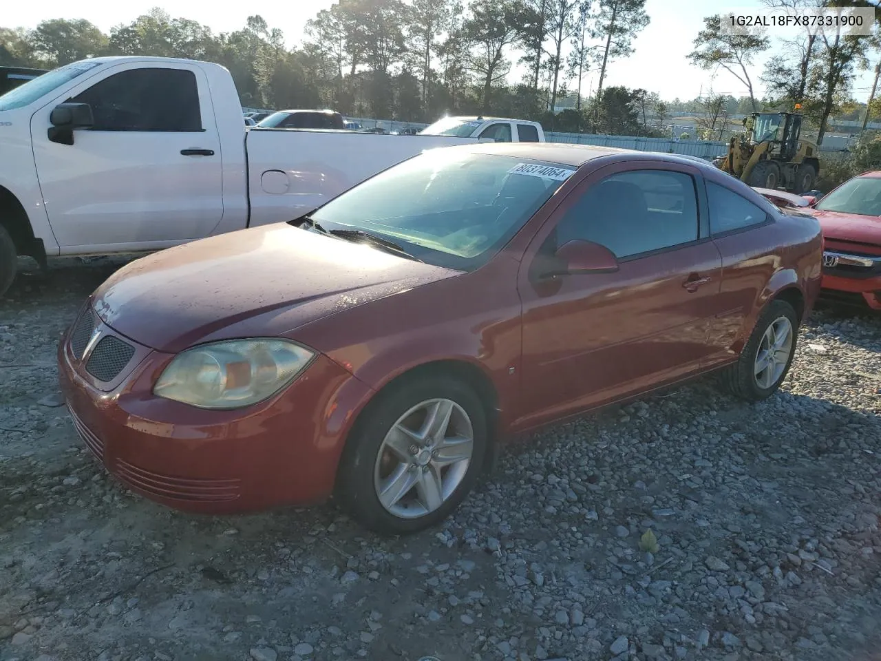 2008 Pontiac G5 VIN: 1G2AL18FX87331900 Lot: 80374064