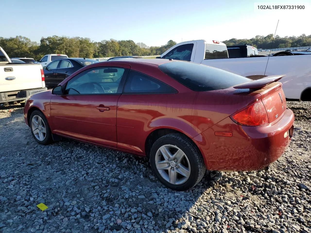 2008 Pontiac G5 VIN: 1G2AL18FX87331900 Lot: 80374064