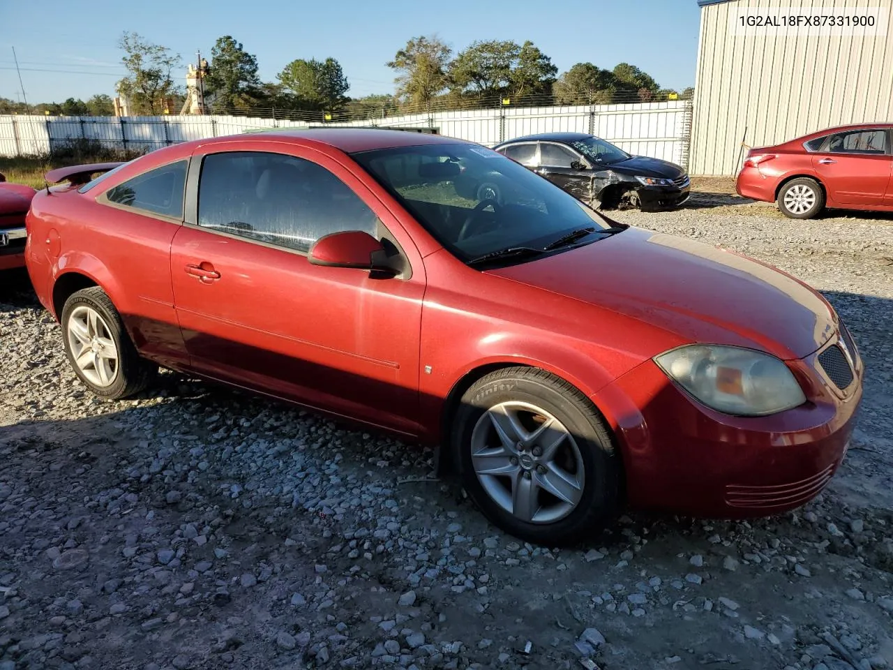 2008 Pontiac G5 VIN: 1G2AL18FX87331900 Lot: 80374064