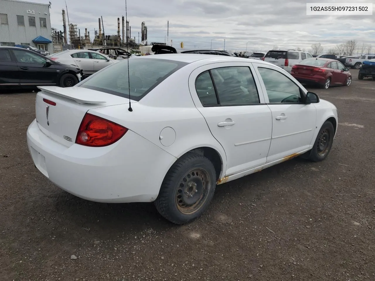 2009 Pontiac G5 Se VIN: 1G2AS55H097231502 Lot: 52418654