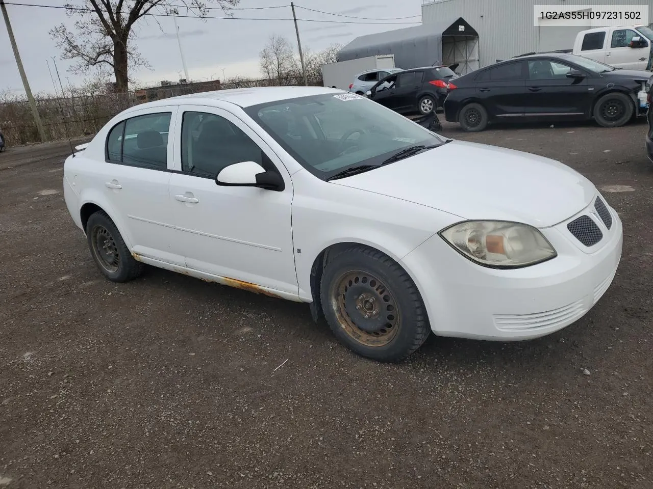 2009 Pontiac G5 Se VIN: 1G2AS55H097231502 Lot: 52418654