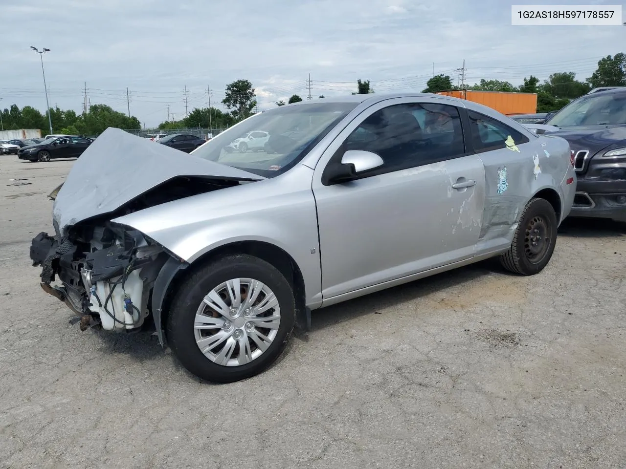 2009 Pontiac G5 VIN: 1G2AS18H597178557 Lot: 55546984